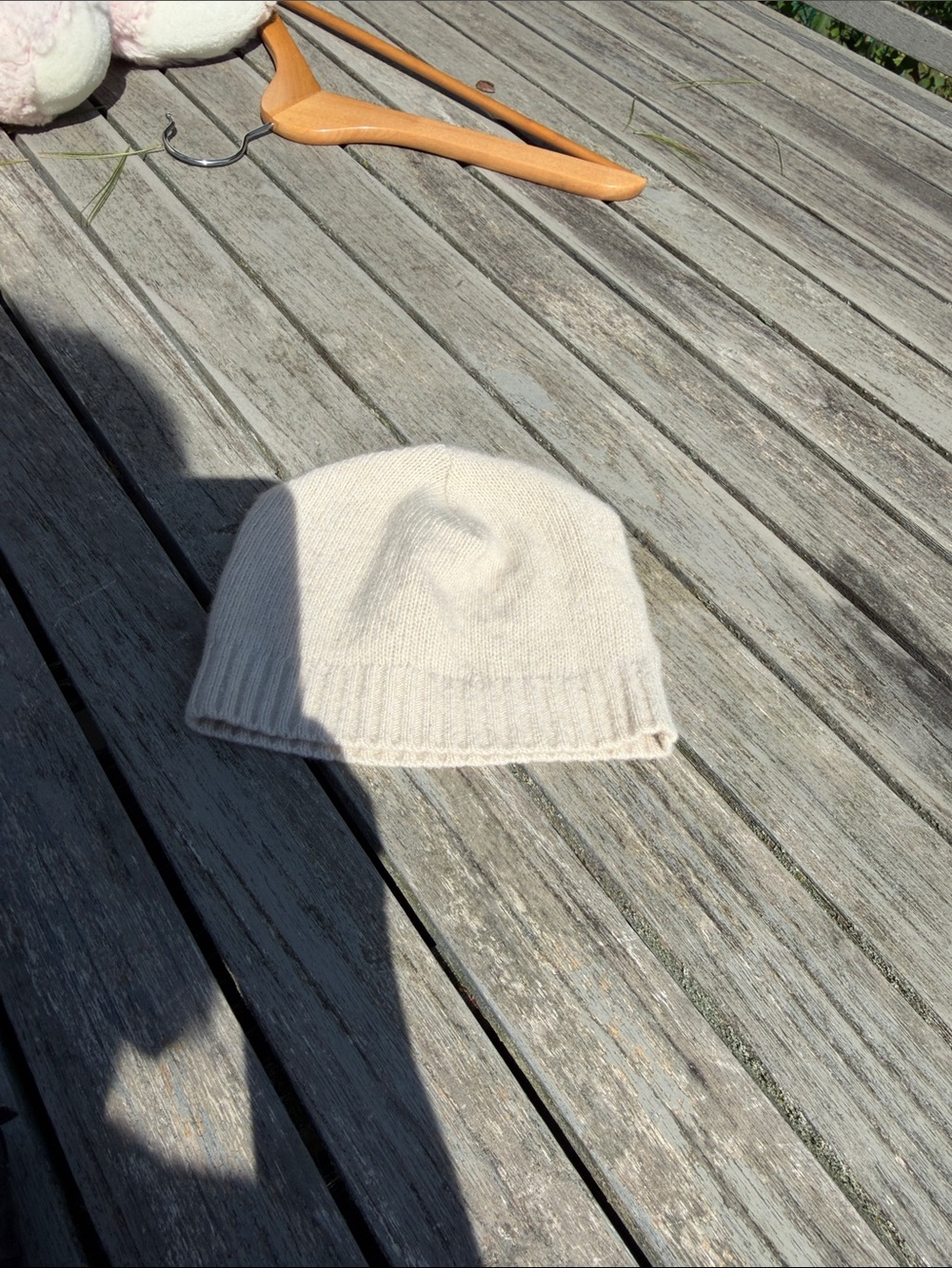 Portolano Kids Cream Knit Beanie